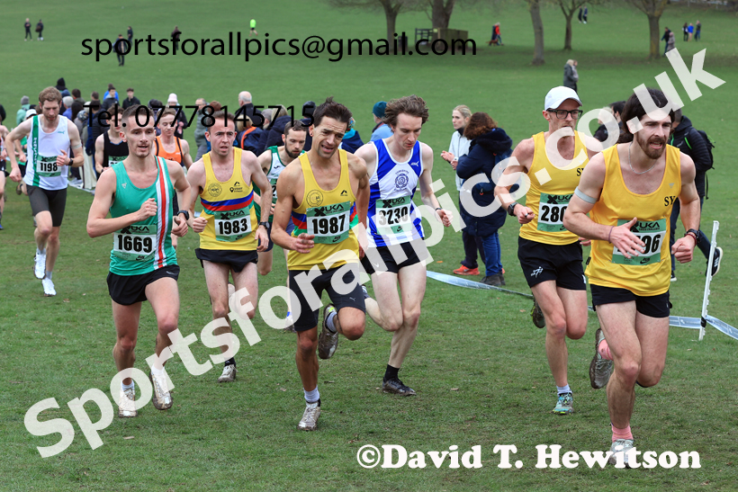 Senior Mens 2026 UK CAU Inter Counties Cross Country, Wollaton Park, Nottingham. Photo: David T. Hewitson/Sports for All Pics